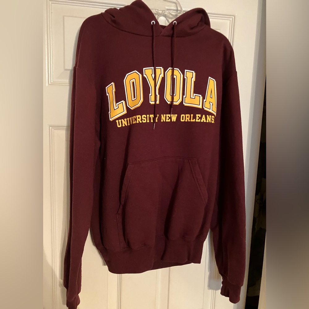 Champion Maroon Athletic Hoodie